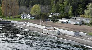 Local News Beaches suffer as walls go up Seattle Times Newspaper