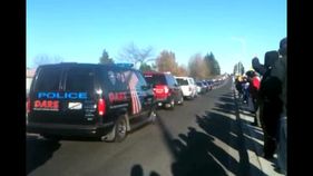 Play video: Raw Video | Procession continues on So. Tacoma Way