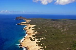 Niihau, Hawaii, has been a privately owned island since 1864. It has an area of 72 square miles and is accessible to tourists only via very limited half-day helicopter tours from the island of Kauai. 