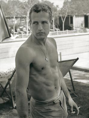 Paul Newman, depicted in the book "Leo Fuchs: Special Photographer From the Golden Age of Hollywood." 